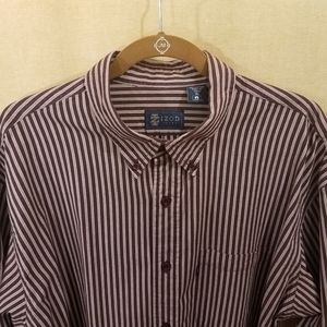 IZod Jeans Striped button Down Shirt